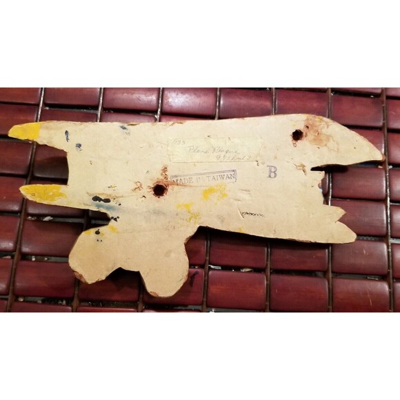 Vintage WWI French Newport Biplane & German Fokker Triplane Wall Art - Picture 4 of 5